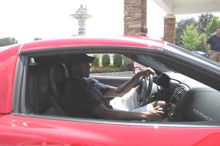 2 Andre Iguodala Denver Nuggets Corvette